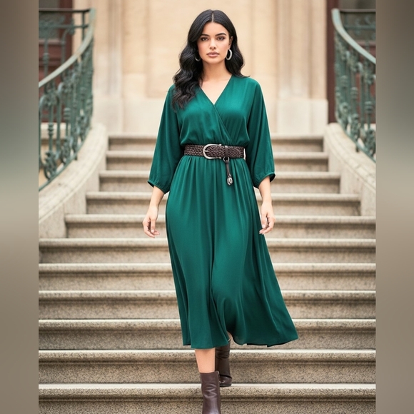 Michael Kors Dark Brown Woven/Braided Equestrian MK Charm Belt NWOT - Picture 7 of 13